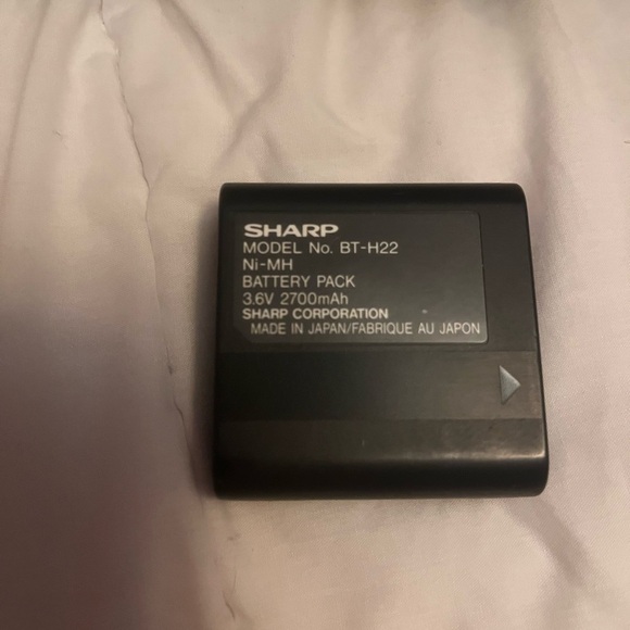 SHARP VIEWCAM CAMERA CAMCORDER VINTAGE!!! VL-E680 - Picture 10 of 16